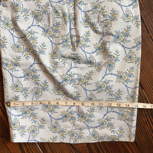 Ann Taylor Floral Multi Color Skirt 0 Petite - Picture 11 of 13
